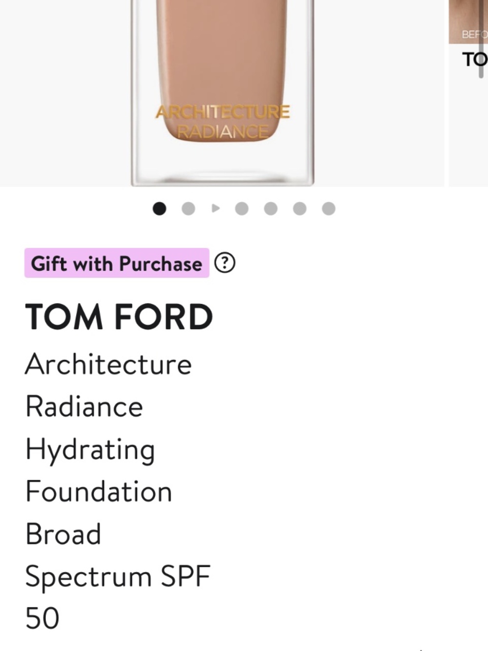 Tom Ford foundation